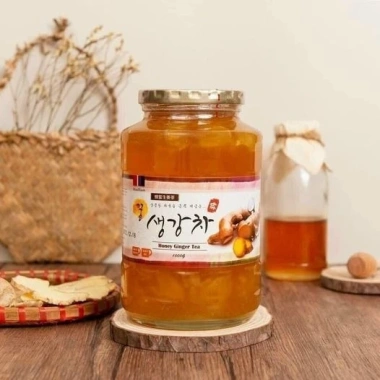 Mật ong Hàn Quốc ngâm gừng chanh đào nhân sâm - Tăng đề kháng, giảm đau họng, ngừa cảm lạnh - 269k (Giá gốc 349.7k)