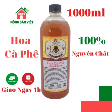 Mật Ong Hoa Cà Phê Nguyên Chất 1L - Gấp 10 Lần Nếu Phát Hiện Mật Giả, Giá 50.000đ
