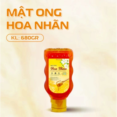 Mật Ong Hoa Nhãn Lạc Yên Foods Nguyên Chất 100% Chai Úp Ngược Tiện Lợi Giá 153.000 VND 10