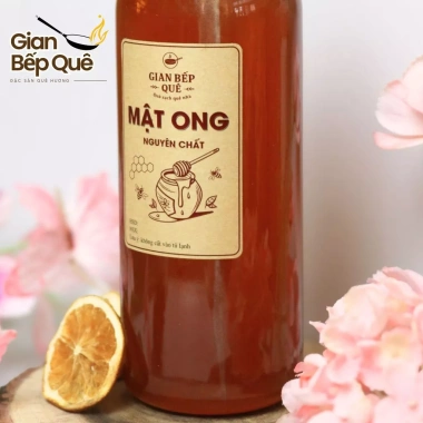 Mật Ong Hoa Nhãn Nguyên Chất 500ml - Thơm Ngọt, Sánh Mịn, Giá Ưu Đãi 90.000