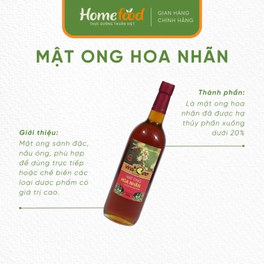 Mật ong hoa nhãn Vinabee 500g/1.000g - Ngọt thanh, bổ dưỡng, giá ưu đãi 139k 2