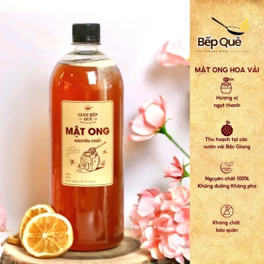 Mật Ong Hoa Vải Bắc Giang Nguyên Chất 500ml Thơm Ngọt Sánh Mịn Giá 85.000đ 8