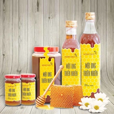 Mật Ong HONEYBOY Thiên Nhiên 100ml-500ml Giá chỉ 85.000₫, giảm giá, dinh dưỡng tự nhiên, ngon lành mạnh