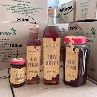 Mật Ong HONEYBOY Thiên Nhiên 100ml-500ml Giá chỉ 85.000₫, giảm giá, dinh dưỡng tự nhiên, ngon lành mạnh