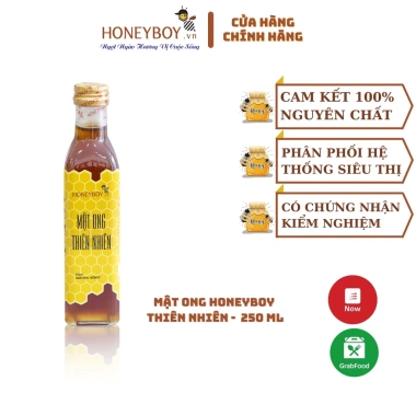 Mật Ong HONEYBOY Thiên Nhiên 100ml-500ml Giá chỉ 85.000₫, giảm giá, dinh dưỡng tự nhiên, ngon lành mạnh