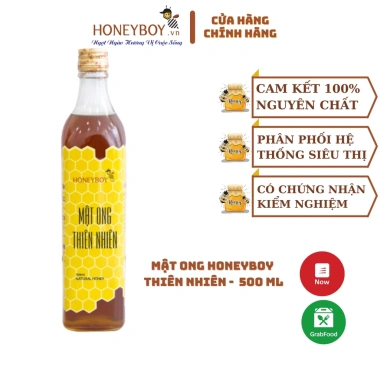 Mật Ong HONEYBOY Thiên Nhiên 100ml-500ml Giá chỉ 85.000₫, giảm giá, dinh dưỡng tự nhiên, ngon lành mạnh
