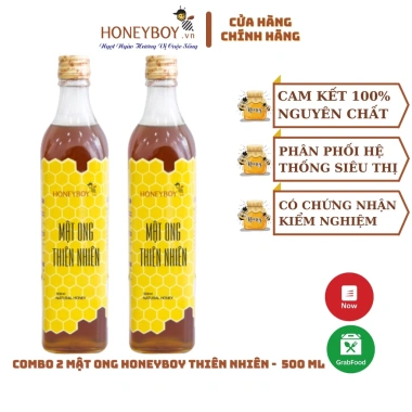 Mật Ong HONEYBOY Thiên Nhiên 100ml-500ml Giá chỉ 85.000₫, giảm giá, dinh dưỡng tự nhiên, ngon lành mạnh