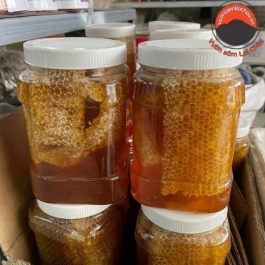 Mật ong khoái rừng Tây Bắc nguyên tổ sáp 100% tự nhiên 1kg 2kg gia giam 320.000 VND 5