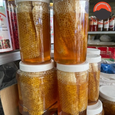 Mật ong khoái rừng Tây Bắc nguyên tổ sáp 100% tự nhiên 1kg 2kg gia giam 320.000 VND 6