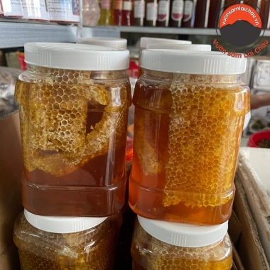 Mật ong khoái rừng Tây Bắc nguyên tổ sáp 100% tự nhiên 1kg 2kg gia giam 320.000 VND 7