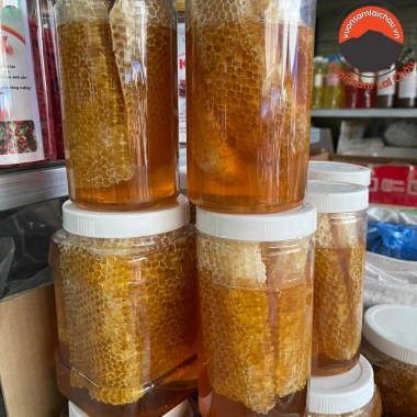 Mật ong khoái rừng Tây Bắc nguyên tổ sáp 100% tự nhiên 1kg 2kg gia giam 320.000 VND 9