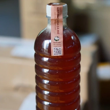 Mật Ong Không Tem Nhãn Hoa Cà Phê 1L Nguyên Chất 100% - Thế Hồng Honey, Giá Ưu Đãi 140.000₫