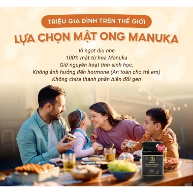 Mật Ong Manuka Eco MGO 550+ Nhập Khẩu Úc – Hỗ Trợ Tiêu Hóa, Hô Hấp, Viêm Da – Giá 836.640₫