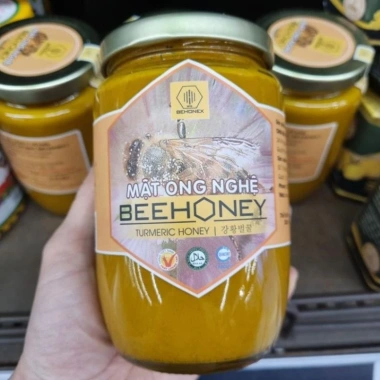 Mật Ong Nghệ Bee Honey 385ml Chính Hãng - 100% Tự Nhiên, Dinh Dưỡng và Trị Đau 3
