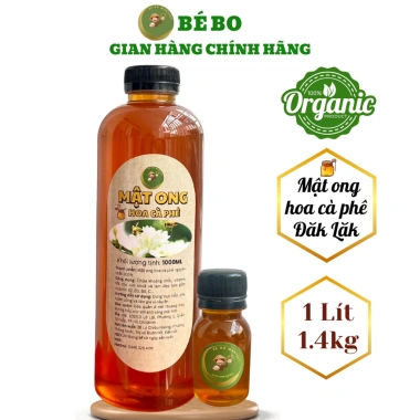 Mật ong nguyên chất Bé Bo 1 Lít - Ngon tự nhiên, giàu dinh dưỡng, chỉ 129.000₫