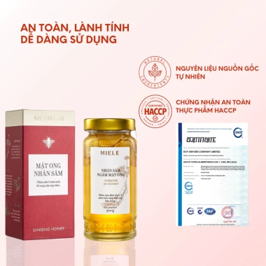 Mật Ong Nhân Sâm Miele 400g - Tăng sức đề kháng, tăng năng lượng, giá ưu đãi 431k 6