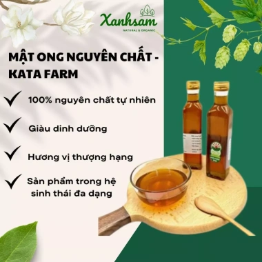Mật ong organic Kata Farm 250-500ml - Tăng đề kháng, không chất bảo quản, giá 310.500₫