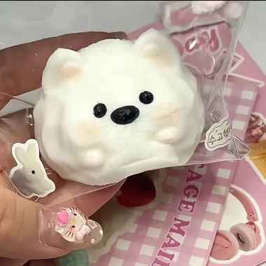 Mật Ong Pinch Bơ Gấu - Đồ Chơi Cảm Giác Siêu Mềm, Bùn Nước, Âm Nhạc Thư Giãn