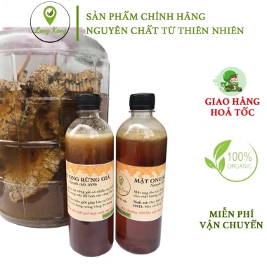 Mật Ong Rừng Già Nguyên Chất 100% - Tự Nhiên, Giảm Giá 275.000đ, Tăng Miễn Dịch