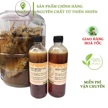 Mật Ong Rừng Già Nguyên Chất 100% - Tự Nhiên, Giảm Giá 275.000đ, Tăng Miễn Dịch