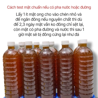 Mật ong rừng nguyên chất không pha, mật ong hoa cà phê bao tét - 165.850₫ 2