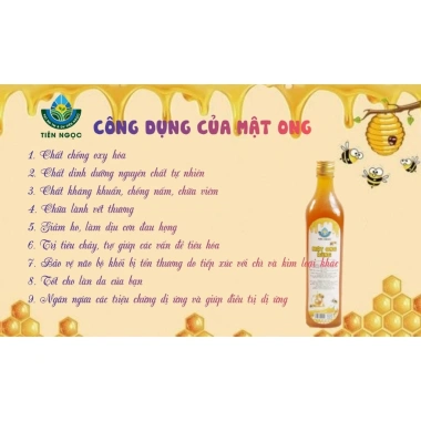 Mật Ong Rừng QNA FARM Nguyên Chất Núi Tiên Phước Quảng Nam - 100% Tự Nhiên, Giá Ưu Đãi 415.000