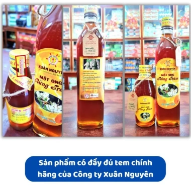 Mật Ong Rừng Tràm Nguyên Chất Xuân Nguyên 500ml - Giá 90.000, Dinh Dưỡng Cao