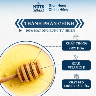 Mật Ong Rừng Tự Nhiên 500ml - Tốt cho Sức Khỏe, Đặc Sản Tết 2.026