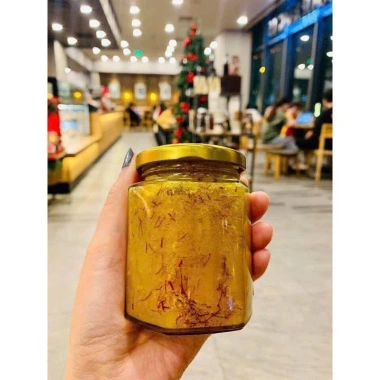 Mật ong saffron tinh bột nghệ 180ml giảm 390k, kèm ly cây lấy mật, hỗ trợ sức khỏe 4