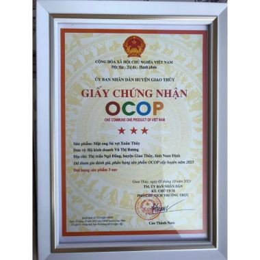 Mật ong Sú Vẹt Xuân Thủy 1,3kg Nguyên bản - Giá chỉ 202.500đ, giảm tới 20% 2
