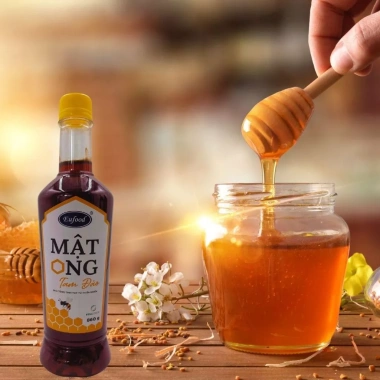 Mật Ong Tam Đảo Eufood 860gr Nguyên chất thiên nhiên thơm ngon giảm giá 64.747 VND 6