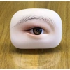 Mắt silicone 5D mềm dẻo màu nâu xanh - luyện sợi, phun mí, ưu đãi 25.000 VND 7