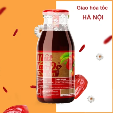 Mật Táo Đỏ Bổ Máu Thuần Chay - Lưu Thông Máu, Giảm Đau Đầu, Da Hồng Hào 178k