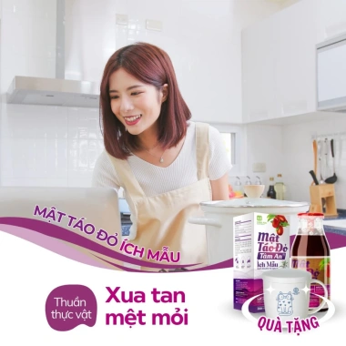 Mật Táo Đỏ Ich Mẫu - Bổ Máu, Giảm Đau Bụng Kinh, Giải Pháp Ngày Ấy Phái Đẹp 4 Mật Táo Đỏ Ich Mẫu - Bổ Máu, Giảm Đau Bụng Kinh, Giải Pháp Ngày Ấy Phái Đẹp 4