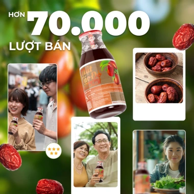 Mật táo đỏ Tâm An Gừng 250ml - Tăng sức đề kháng, giảm cân, giá chỉ 178.200₫ 5 Mật táo đỏ Tâm An Gừng 250ml - Tăng sức đề kháng, giảm cân, giá chỉ 178.200₫ 5