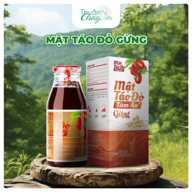 Mật táo đỏ Tâm An Gừng 250ml - Tăng sức đề kháng, giảm cân, giá chỉ 178.200₫