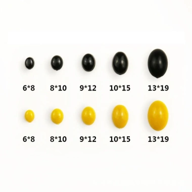 Mắt thú dán hình Oval 10 cái - Nhiều cỡ, giá siêu tiết kiệm 11.000đ 3