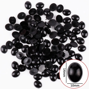 Mắt thú dán hình Oval 10 cái - Nhiều cỡ, giá siêu tiết kiệm 11.000đ 5