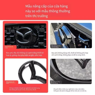 Mặt Trước Phía Sau Mazda CX-5 2.017-2.026 - Logo Mới Phụ Kiện Trang Trí Giảm Giá 221k