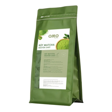 Matcha nguyên chất Amopatel 200 500g Đậm vị xanh, tăng năng lượng, ưu đãi 182.000₫