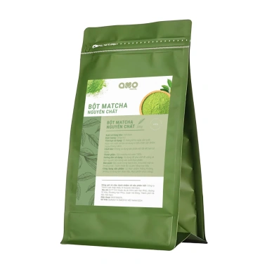 Matcha nguyên chất Amopatel 200 500g Đậm vị xanh, tăng năng lượng, ưu đãi 182.000₫
