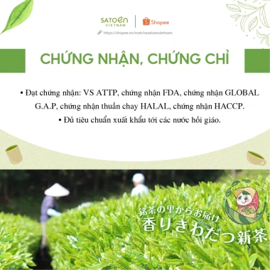 Matcha Premium Satoen 100g Bột Trà Matcha Vụ Xuân Giá ưu đãi 159k