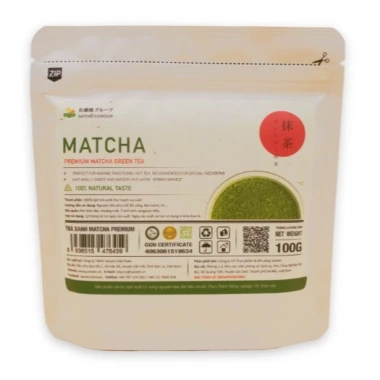 Matcha Premium Satoen 100g Bột Trà Matcha Vụ Xuân Giá ưu đãi 159k 10 Matcha Premium Satoen 100g Bột Trà Matcha Vụ Xuân Giá ưu đãi 159k 10