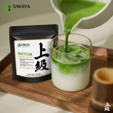 Matcha Umaya Ceremonial Essence Cao Cấp Nhật Bản 100g-200g Giá Ưu Đãi 194.000 3 Matcha Umaya Ceremonial Essence Cao Cấp Nhật Bản 100g-200g Giá Ưu Đãi 194.000 3