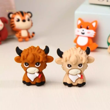 Mẫu 3D Silicone Sóc, Bò, Rùa - Hạt Đựng Vật Trang Sức & Móc Khóa Handmade Giá 81.950 VND 6