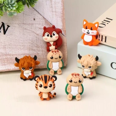 Mẫu 3D Silicone Sóc, Bò, Rùa - Hạt Đựng Vật Trang Sức & Móc Khóa Handmade Giá 81.950 VND 8
