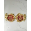 Mẫu dát vàng ngựa đơn 15cm - Trái cây Tết, giá ưu đãi 90.000đ, chất lượng cao 4