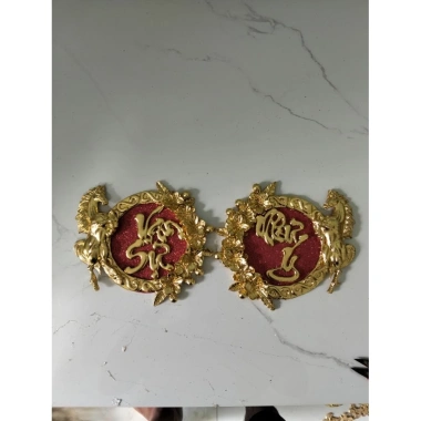 Mẫu dát vàng ngựa đơn 15cm - Trái cây Tết, giá ưu đãi 90.000đ, chất lượng cao 9 Mẫu dát vàng ngựa đơn 15cm - Trái cây Tết, giá ưu đãi 90.000đ, chất lượng cao 9