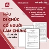 Mẫu DI CHÚC chuẩn pháp lý mới nhất – Giá ưu đãi 60.000 VND, tải ngay, đáp ứng yêu cầu