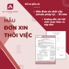 Mẫu Đơn Xin Thôi Việc Chuẩn Luật Lao Động, Hướng Dẫn Soạn Thảo Chi Tiết, Đảm Bảo Lợi Ích Khách Hàng, Giá Chỉ 30.000 VND 4